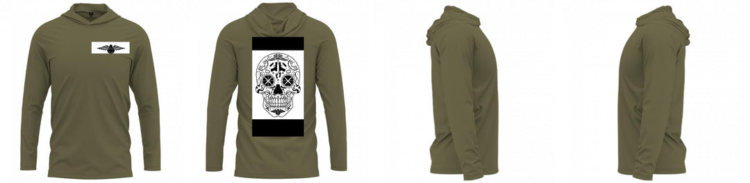 Custom Hooded UPF Shirt
