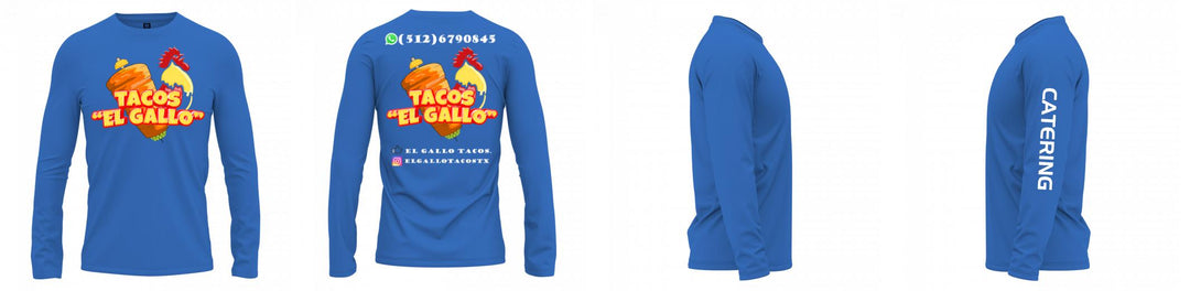 Custom UPF Shirt Long Sleeve