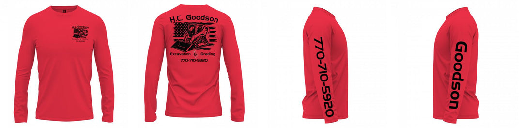 Custom UPF Shirt Long Sleeve