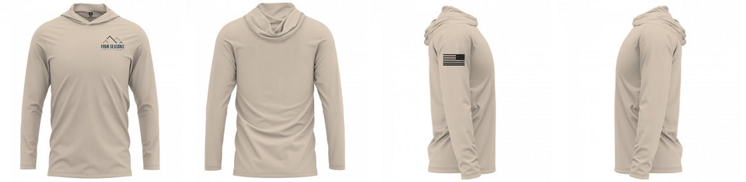 Custom Hooded UPF Shirt