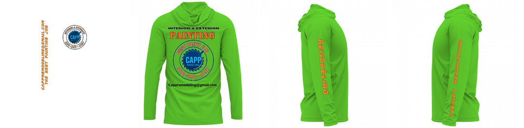 Custom Hooded UPF Shirt