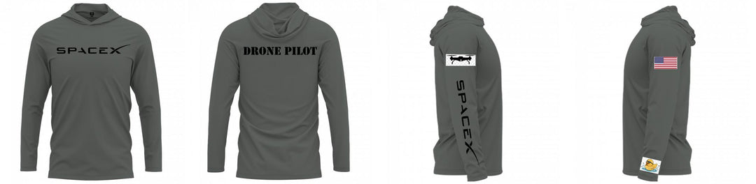Custom Hooded UPF Shirt