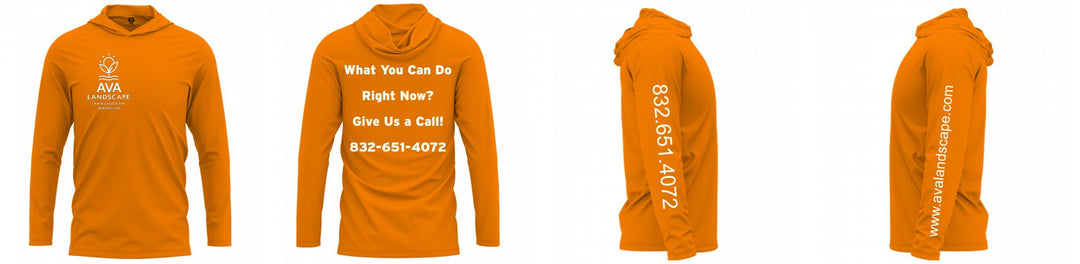 Custom Hooded UPF Shirt