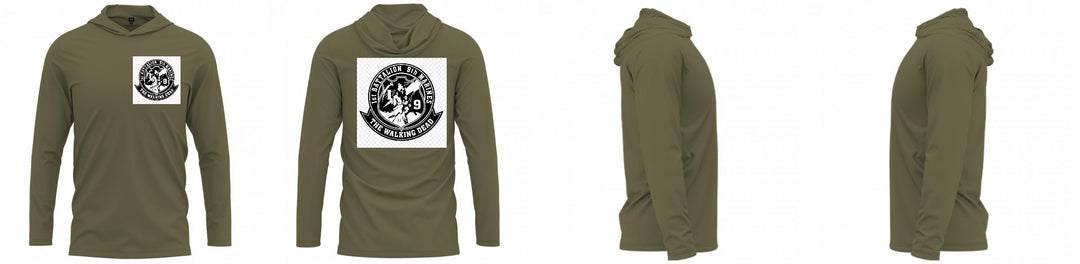 Custom Hooded UPF Shirt