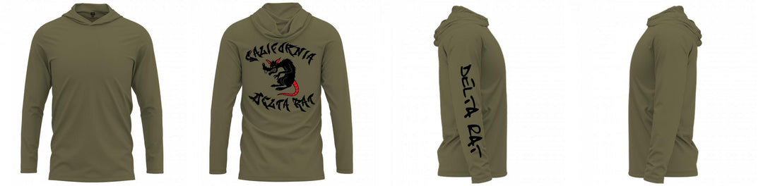 Custom Hooded UPF Shirt