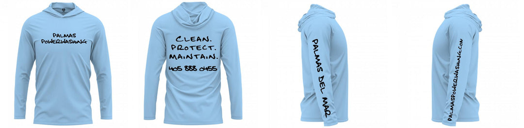 Custom Hooded UPF Shirt