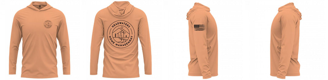 Custom Hooded UPF Shirt