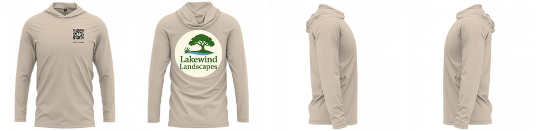 Custom Hooded UPF Shirt
