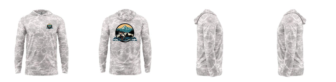 Custom Mossy Oak UPF Hooded Shirt