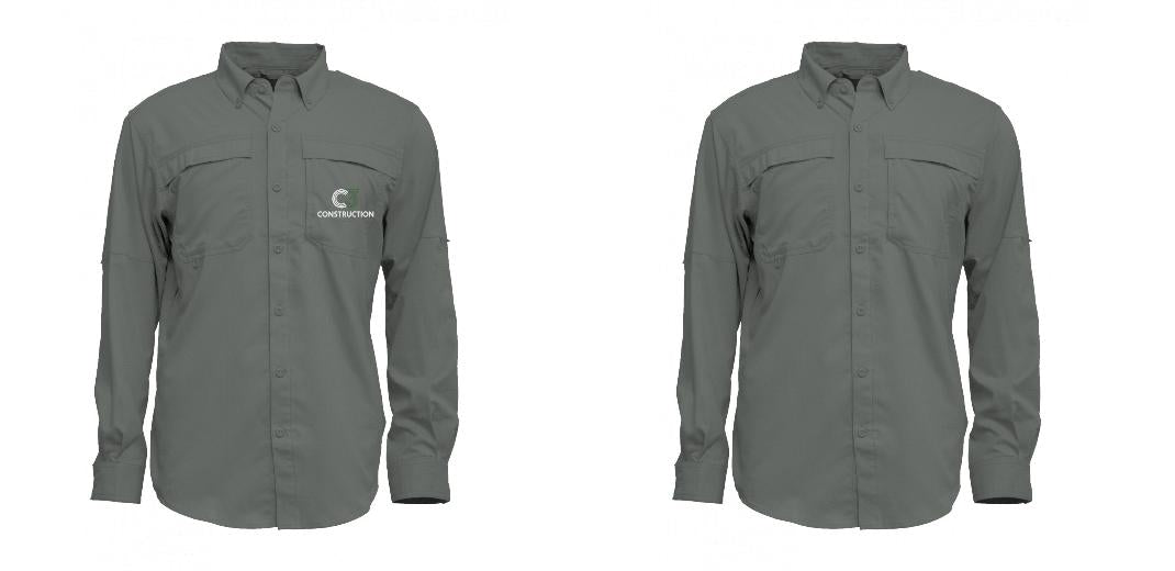 Custom Men's Button Up Long Sleeve