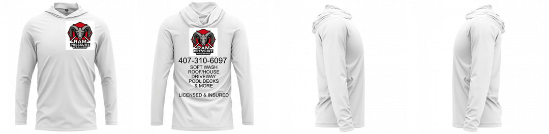 Custom Hooded UPF Shirt