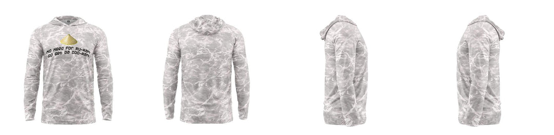 Custom Mossy Oak UPF Hooded Shirt