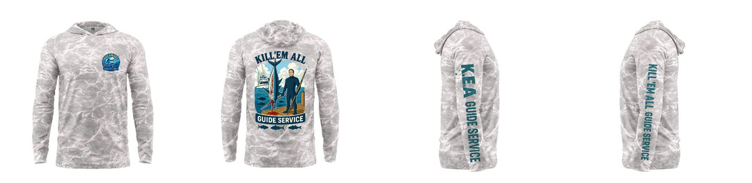 Custom Mossy Oak UPF Hooded Shirt