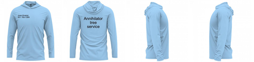 Custom Hooded UPF Shirt