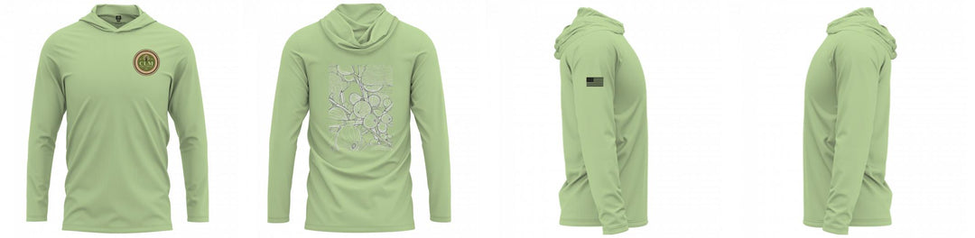 Custom Hooded UPF Shirt