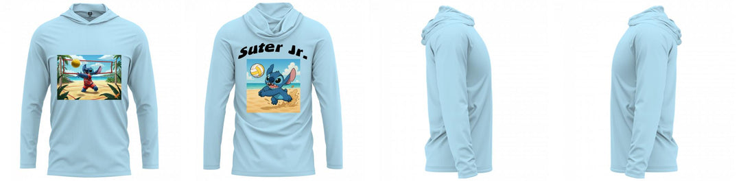Custom Hooded UPF Shirt