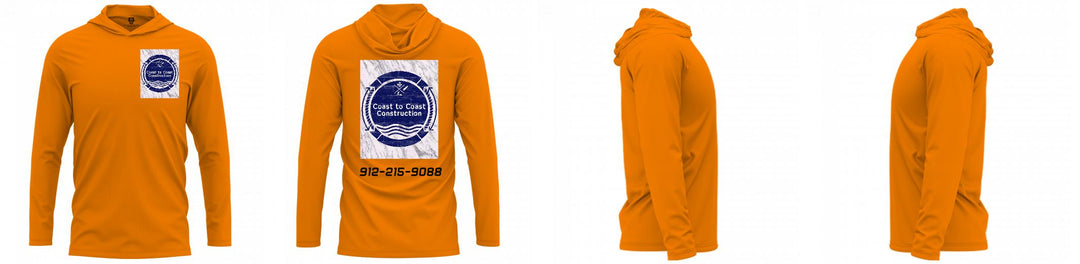 Custom Hooded UPF Shirt