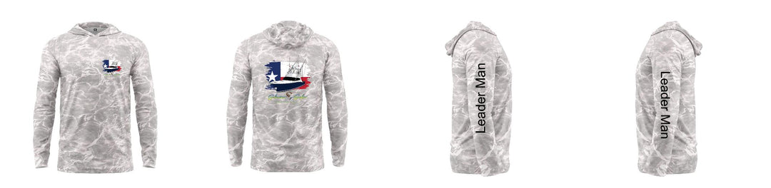 Custom Mossy Oak UPF Hooded Shirt