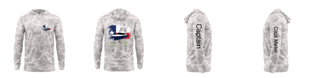 Custom Mossy Oak UPF Hooded Shirt