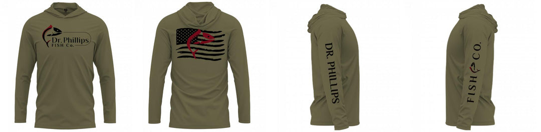 Custom Hooded UPF Shirt