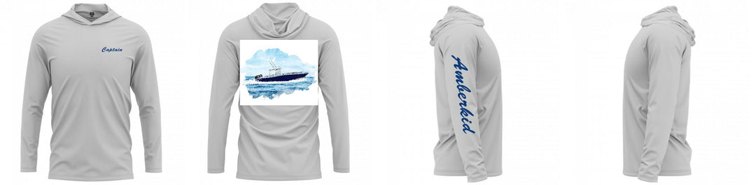 Custom Hooded UPF Shirt