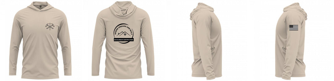 Custom Hooded UPF Shirt