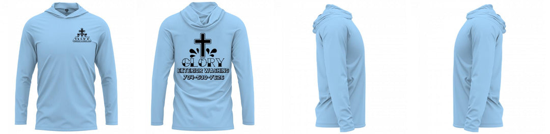 Custom Hooded UPF Shirt