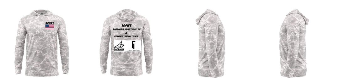 Custom Mossy Oak UPF Hooded Shirt