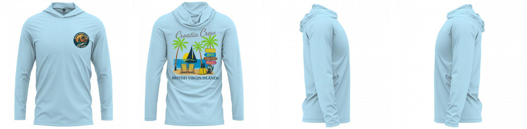 Custom Hooded UPF Shirt