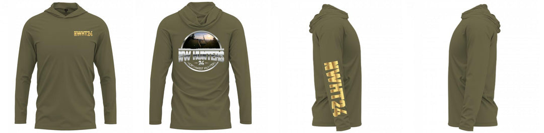 Custom Hooded UPF Shirt