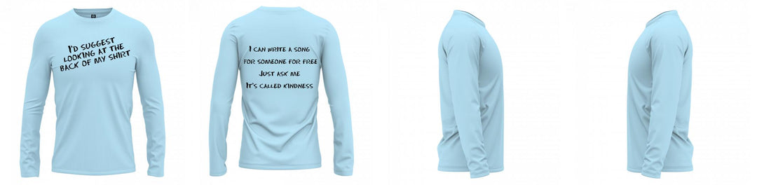 Custom UPF Shirt Long Sleeve