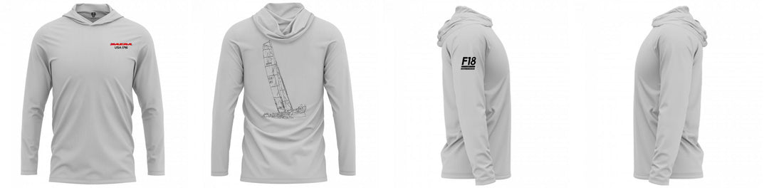 Custom Hooded UPF Shirt