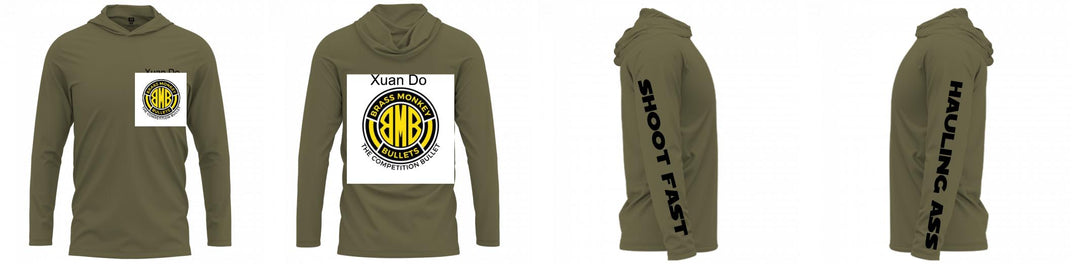 Custom Hooded UPF Shirt