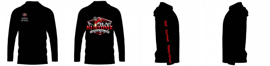 Custom Hooded UPF Shirt