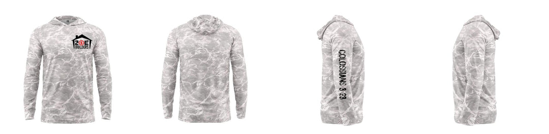 Custom Mossy Oak UPF Hooded Shirt