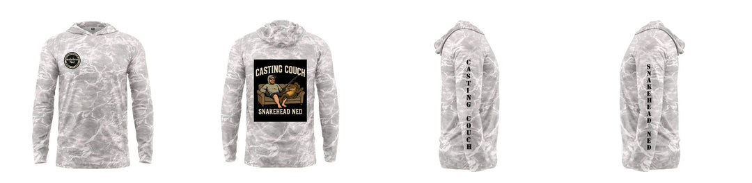 Custom Mossy Oak UPF Hooded Shirt