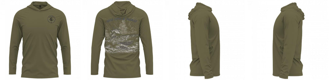 Custom Hooded UPF Shirt