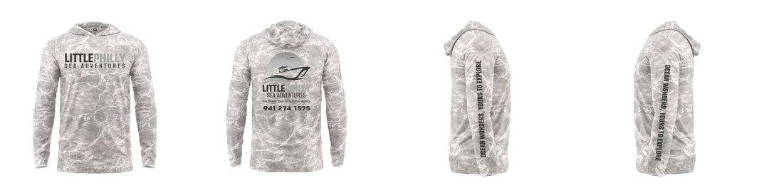 Custom Mossy Oak UPF Hooded Shirt