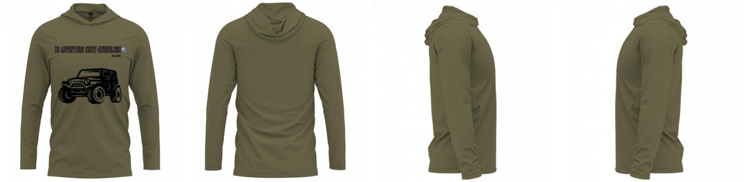 Custom Hooded UPF Shirt
