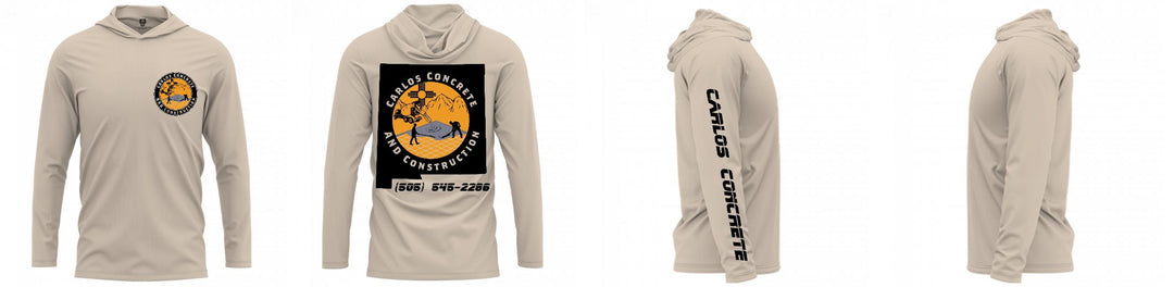 Custom Hooded UPF Shirt