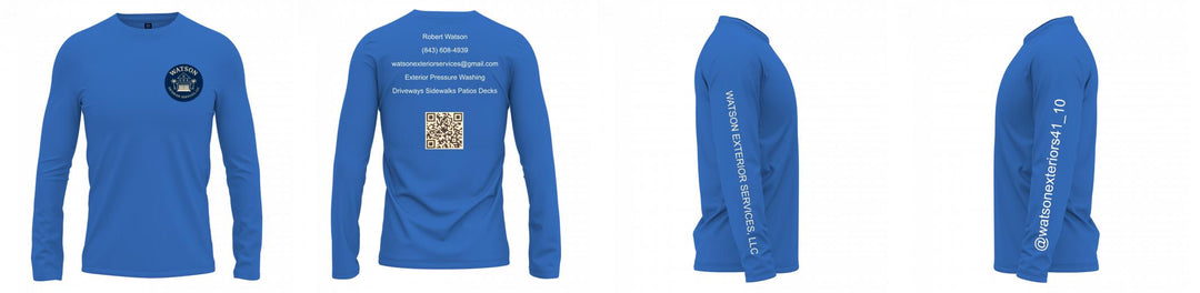 Custom UPF Shirt Long Sleeve