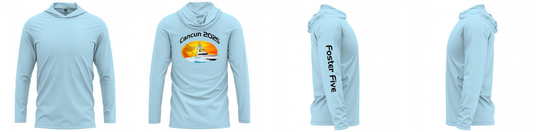 Custom Hooded UPF Shirt