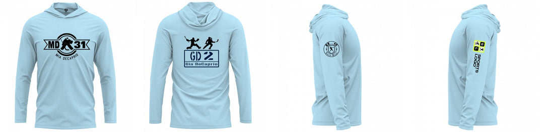 Custom Hooded UPF Shirt