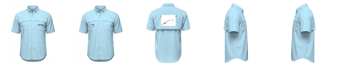Custom Men's Button Up Short Sleeve