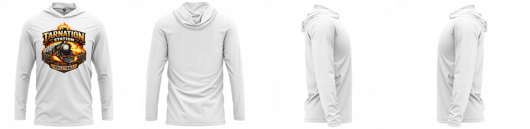 Custom Hooded UPF Shirt