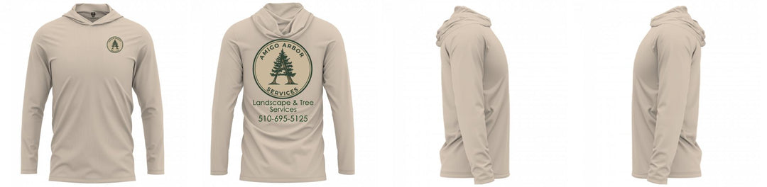 Custom Hooded UPF Shirt