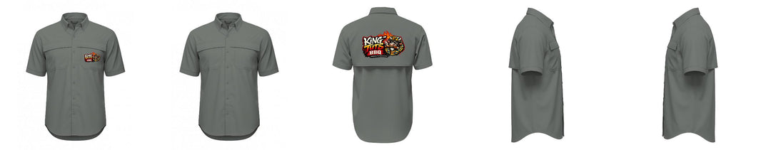 Custom Men's Button Up Short Sleeve