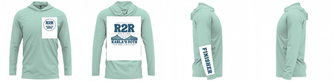 Custom Hooded UPF Shirt