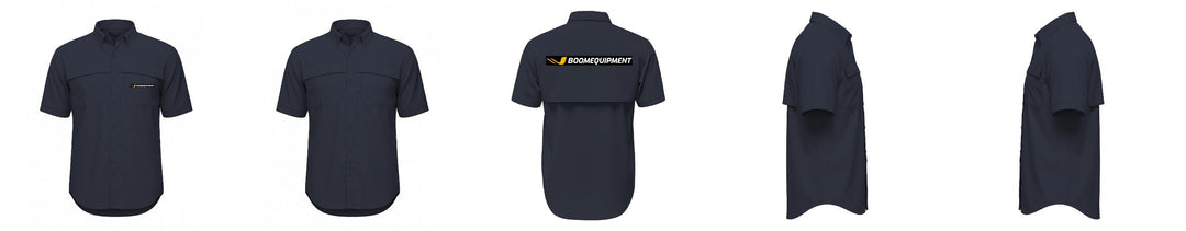 Custom Men's Button Up Short Sleeve