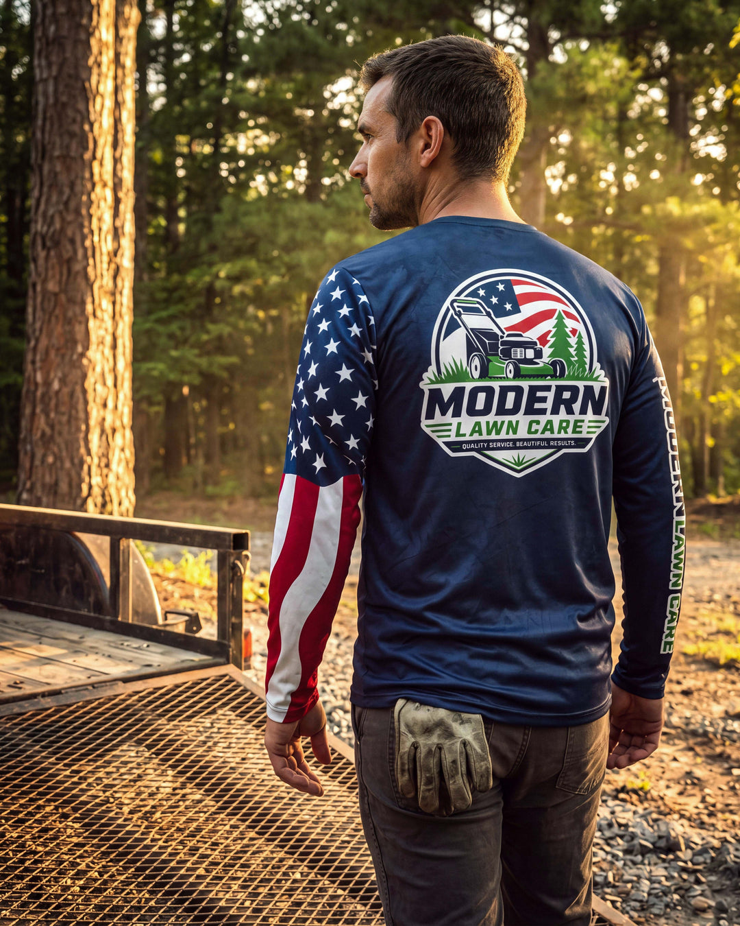 Long Sleeve All-Over Print UPF Shirt